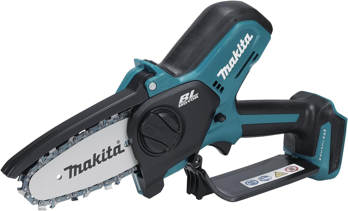 Motosierra DUC101Z - Sierra de podar sin escobillas, 18 V, iones de litio, LXT de 100 mm, baterías y cargador no incluidos, Makita