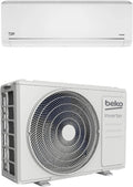 Beko Aire acondicionado split, Monosplit Inverter 24000 BTU/h Aire acondicionado con bomba de calor Clase A++/A+ Gas R32 (unidad interior + unidad