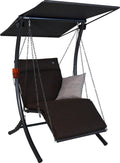 Balancin Angerer, Swing Smart - Balancín (1 Plaza), Color marrón