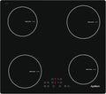 Apelson AIT4600 Placa de cocina, Inducción Apelson 66cm, 4 Zonas, 9 Niveles, Booster, Mono Touch, Bloqueo Inftanil, Negro