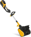 Lanzadores de nieve STIGA, ST 300e Kit quitanieves (450 W), Funcionamiento hasta -20°, Incluye batería de 48 V (2 Ah) y Cargador, Color Amarillo
