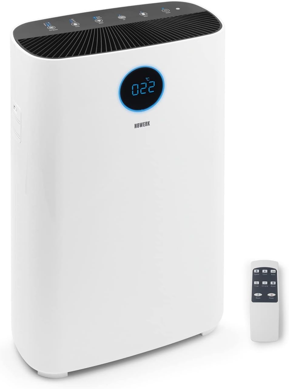 Purificadores de aire de N8WERK, Purificador de aire con sistema de filtro de 6 vías