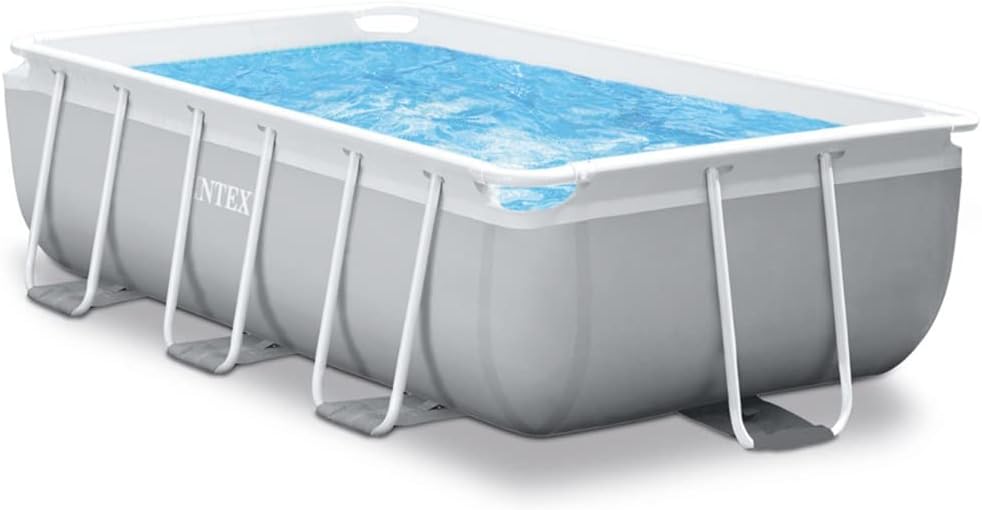 Piscinas desmontabl Intex, 3M X 1.75M X 0.8M Prism Frame Rectangular Pool Set