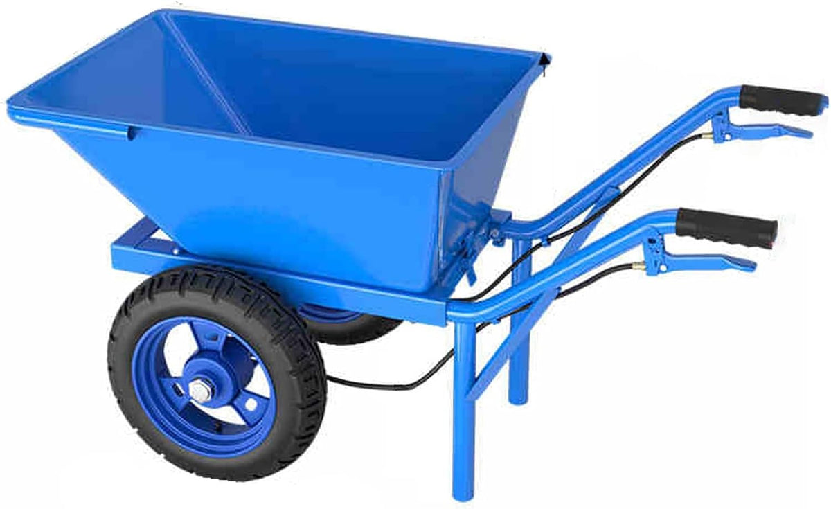 GUAWJRZDP Carretilla, De Obra, Carretilla De Jardín, Carretilla De Mano Con Freno De Mano, Carro De 2 Ruedas for Trabajo Pesado, Neumático, Carro De