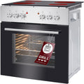 Cocinas empotrabl Horno Bomann con placa vitrocerámica - 50 °C - 250 °C - Grill y calor superior/inferior - 4 zonas de cocción - Placa de 60 cm