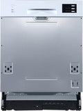 PKM Lavavajillas, GSP12-6TI-P/12 cubiertos/6 programas/1950 vatios/52 dB/Eco-, vidrio, 90 min, rápido, intensivo, programa universal/inicio diferido