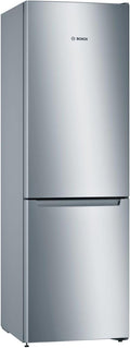 Frigorífico combi Bosch, KGN33NLEB Serie 2 - Frigorífico y congelador (176 x 60 cm, 192 L de refrigeración, 87 L de congelación, no descongelar