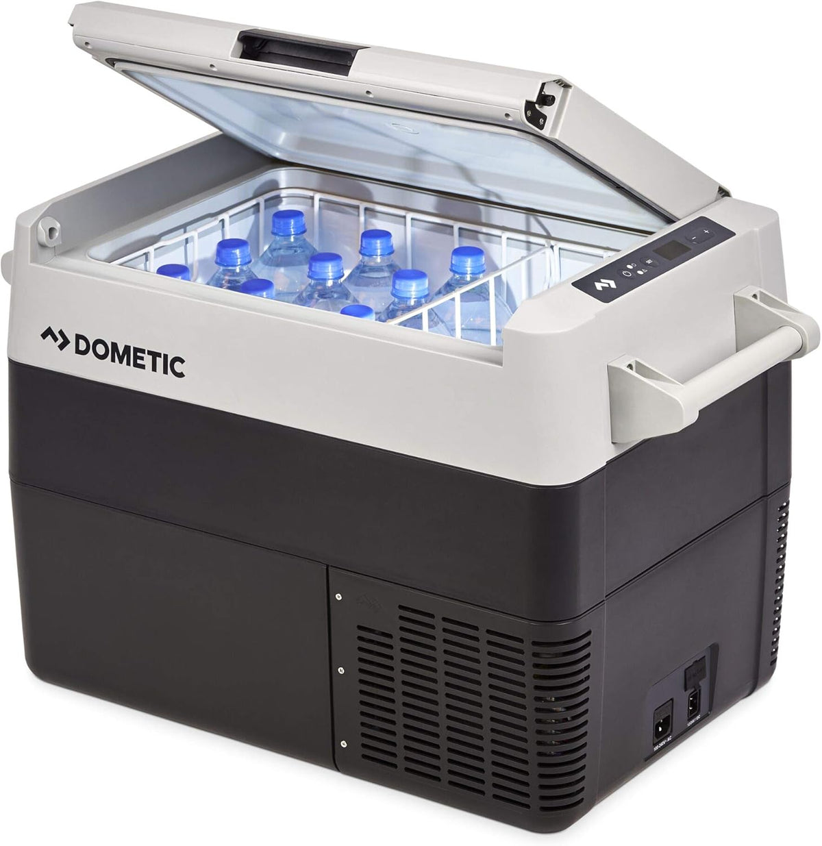 Nevera portátil CFF 45 Nevera y congelador de compresor portátil, 38 l, con una capacidad de refrigeración de +10°C a -18°C para coche, camión, barco