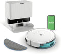 Robot aspirador iRobot, Roomba Combo 2 Essential y Base AutoEmpty con autovaciado para 60 días, Robot Aspirador y friegasuelos, 4 Fases Limpieza