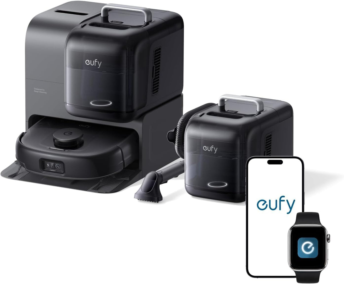 eufy Robot aspirador, by Anker Robot Aspirador Omni E28, Aspirador quitamanchas portátil