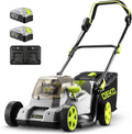 Cortacéspedes rotativo Cortacésped Batería 40V sin Escobillas, Ancho de Corte 38 cm, DEKOPRO
