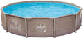 Swing Piscinas desmontabl, Frame - Piscina (305 x 76 cm, Aspecto de ratán)