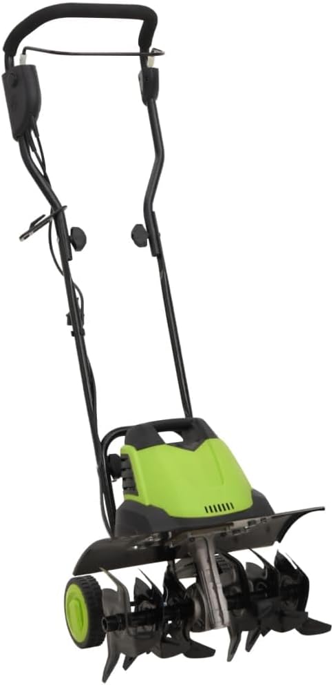 Aradora vidaXL, Motocultor eléctrico para jardín con 6 Cuchillas 1500 W