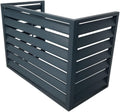Tapon Generic, Cubierta de aire acondicionado dividida para exteriores, de aluminio resistente a la intemperie, protector de bomba de calor y diseño