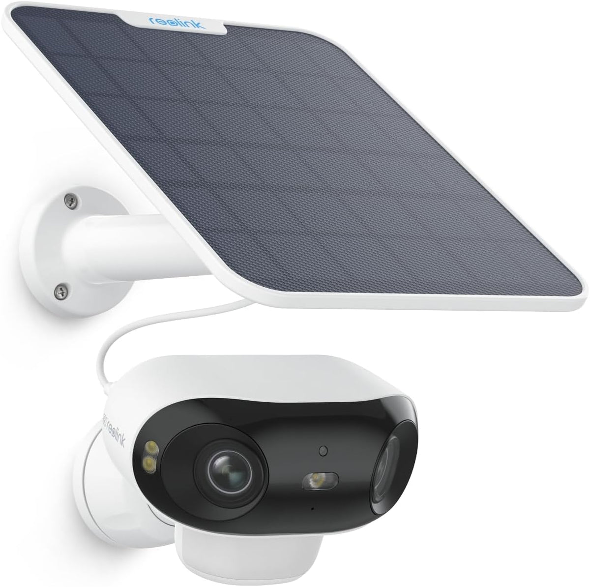 Cámaras bala Reolink, 4K Camara Solar WiFi, Gran Angular de 180, Gran Apertura F1.0, 8MP