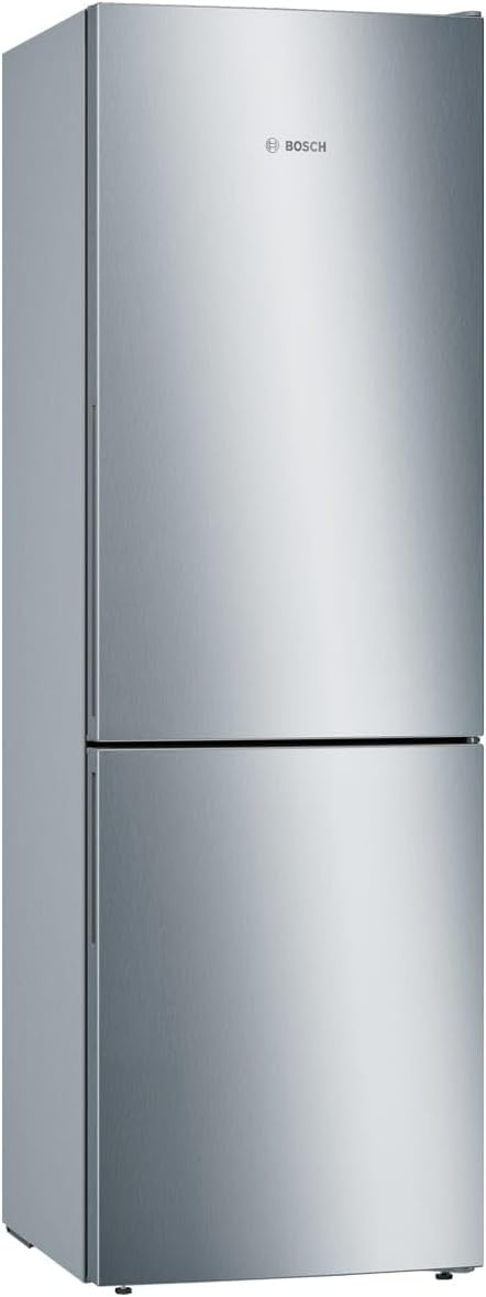 Bosch KGE36AICA Frigorífico combi, Serie 6 Frigorífico y congelador combinado, 186 x 60 cm, 214 L de refrigeración y congelación de 88 L, VitaFresh