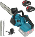 Motosierra Eléctrica con Batería de 21V, 1800 W, Sin Escobillas, con Cadena de 16 Pulgadas, con Espada de 40CM, Motosierra Bateria con 2 Baterías de