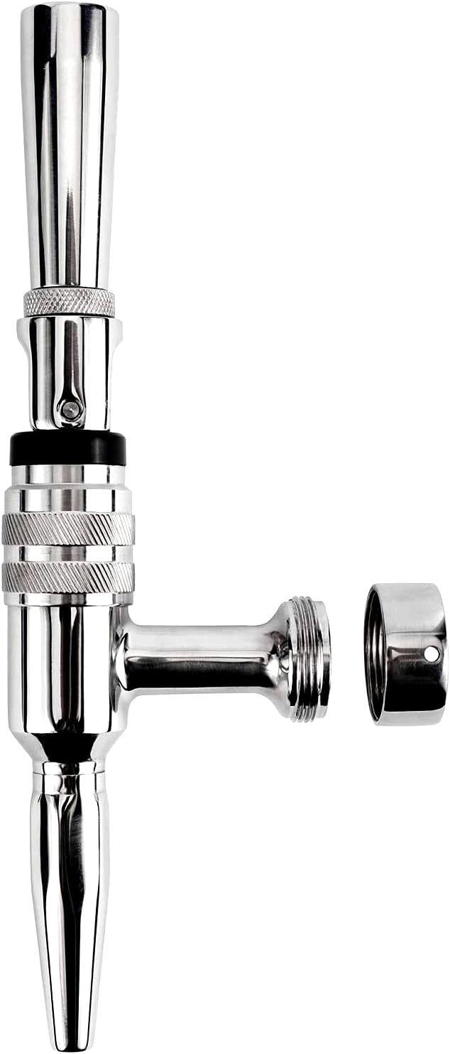 HighFree Herramientas para embarrilar, Grifo de cerveza Stout, grifo de café nitro, todo 304 de acero inoxidable de grado alimenticio para cerveza