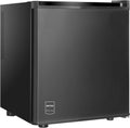 METRO Professional Mini frigorífico, Frigorífico Minibar GMB1025B, 38x38.5x47 cm, 25 L, Iluminación LED interior, 1 Estante Adjustable, Negro