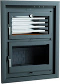 HLI-200 de FM, hornos chimenea, HORNO INSERTABLE DE LEÑA FM MODELO (INTERIOR FUNDICION)
