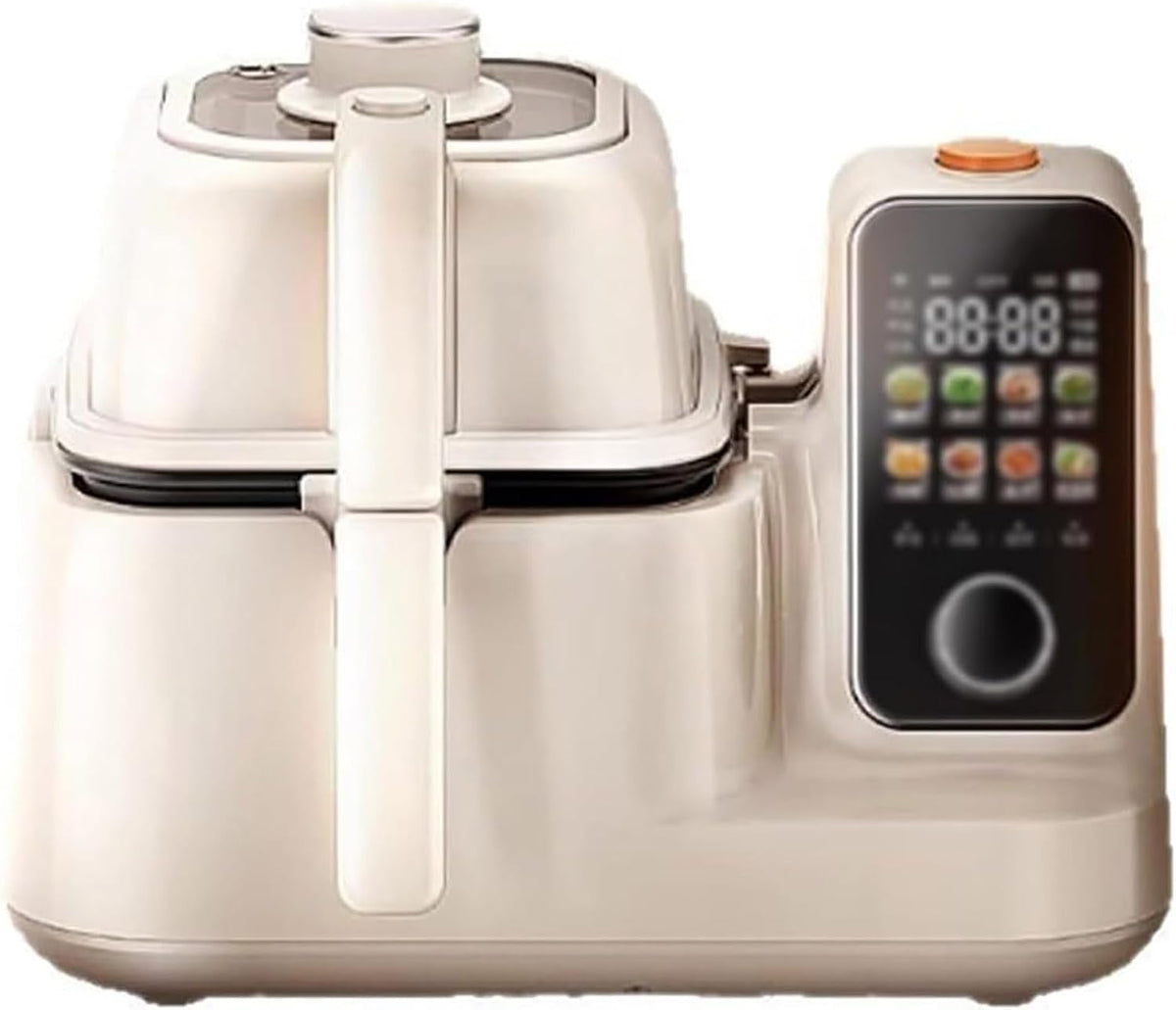 Generic Ollas eléctricas programabl, Máquina de cocción automática de 2000 W con múltiples modos de cocción, revestimiento de cerámica, mango