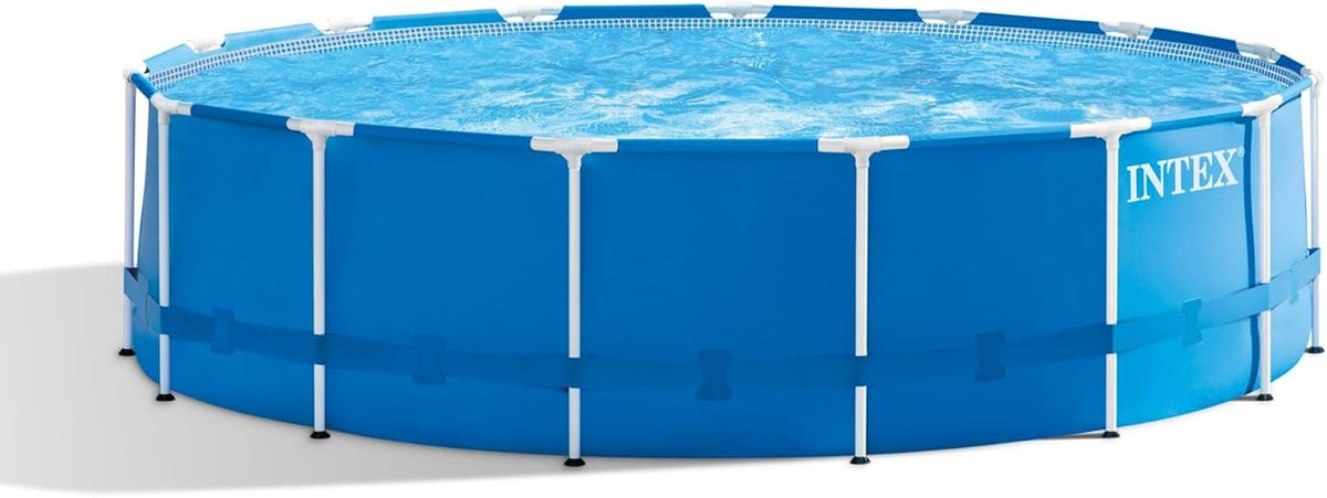 Intex Piscinas desmontabl, Piscina desmontable metal frame 457x122 cm 16.805 litros (56026)