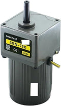 GXCEUAACU Motores eléctrico, Motor 15W de CA 220v 50/60hz asíncrono monofásico inducción Eje 10mm 8mm DC(186RPM)