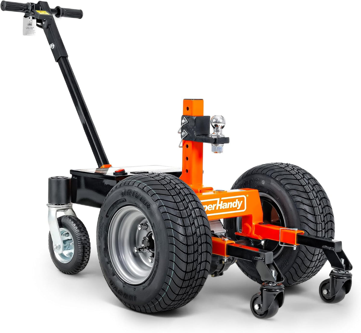 SuperHandy Carretillas de plataforma, Carrito eléctrico, Peso máximo de 7500 libras, 5500 libras para barcos, peso de lengüeta de 1100 libras, ruedas