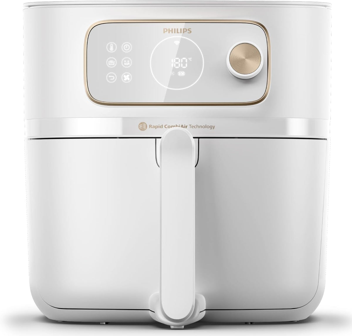 PHILIPS Freidora de aire, Airfryer Combi Serie 7000 XXL - 8, 3 L (2 kg), 22 en 1 Airfryer, Conexión WiFi, 99% menos grasa Añadida** con Rapid CombiAir