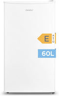 Comfee Congeladores mini, ' 60L Congelador Vertical para Cocina Pequeña, Monopuerta, Blanco