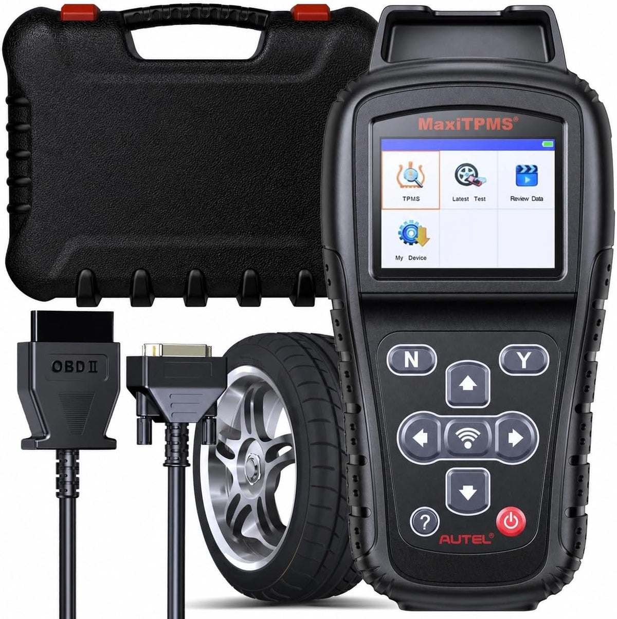 Lectores de códigos y herramientas de escaneo Autel, MaxiTPMS TS408S, 2026 TPMS herramienta de aprendizaje escáner OBD2, Sensor OEM (3 x 5 + 433 MHz)